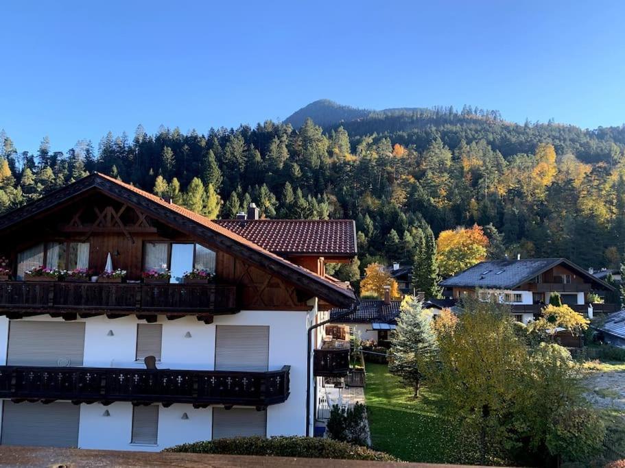 Garmisch Lux Apartment Mit Sauna Zewnętrze zdjęcie